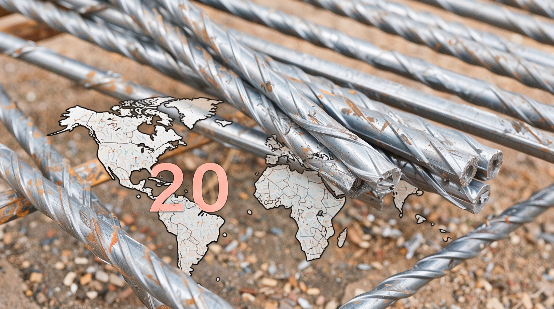 2025년 철근 시장의 주요 요인과 대응 전략을 종합 정리한 인포그래픽 이미지