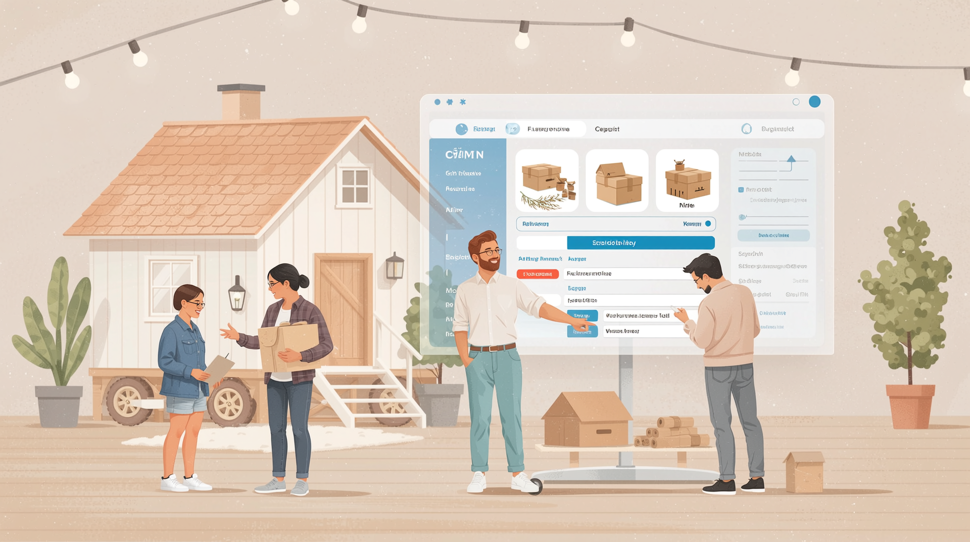 구매자 후기 분석과 고객 서비스 대응 장면