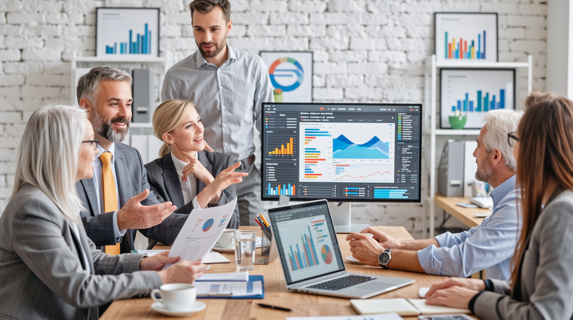 C형강 단가비교 중요성과 최신 정보 제공을 논의하는 비즈니스 미팅