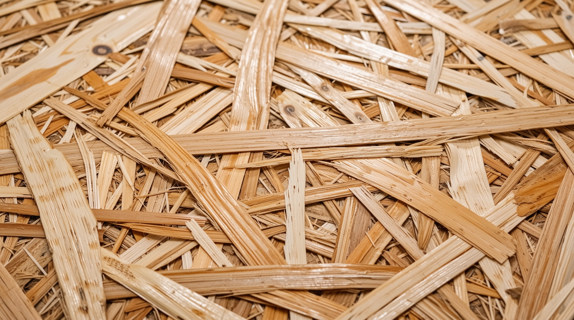 미세 목재 섬유와 균일한 밀도를 보여주는 매끄러운 MDF 판의 질감 이미지