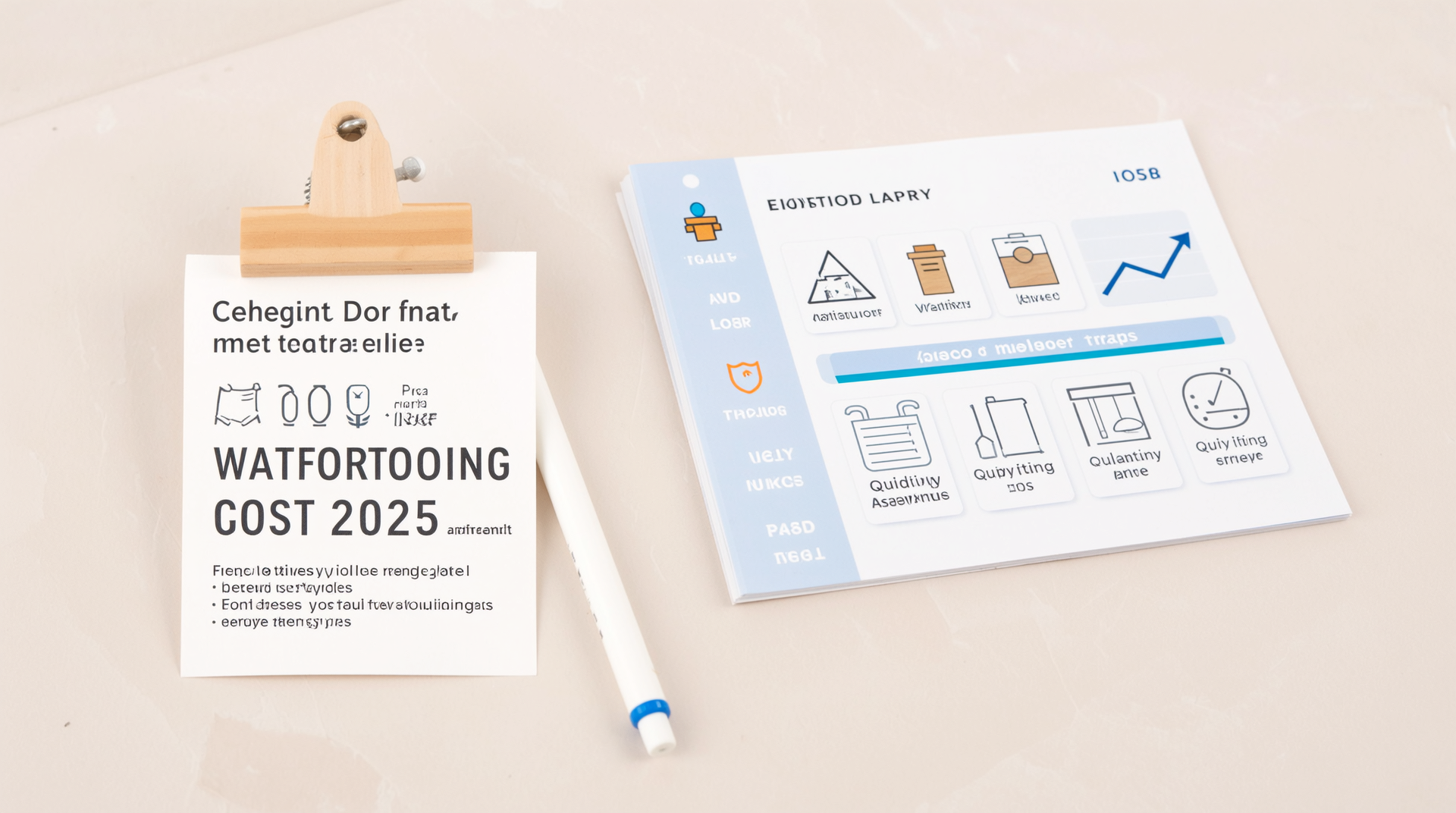 2025년 방수 시공 비용 견적 가이드의 핵심 내용을 정리한 이미지