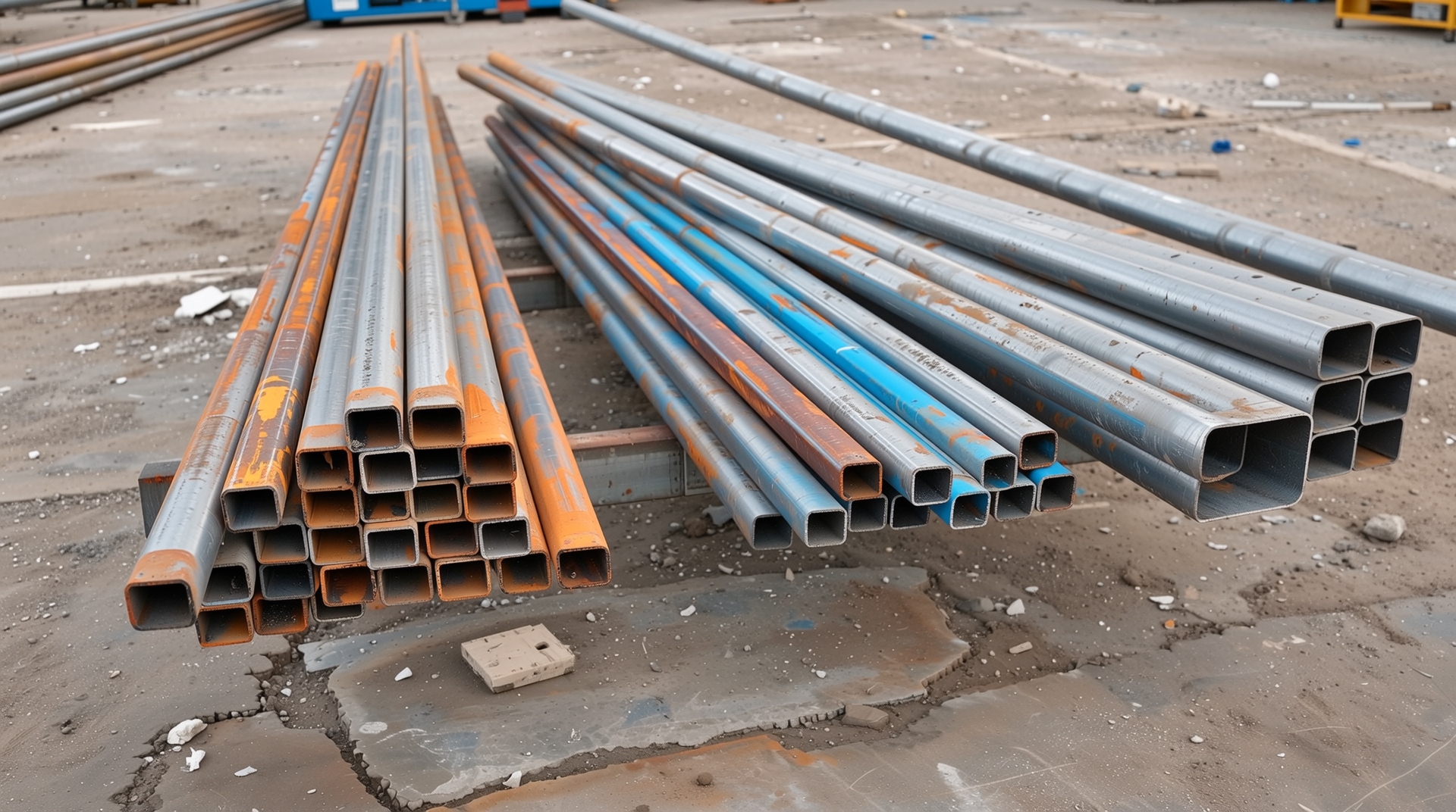 각파이프 규격별 가격 비교와 40x40 아연각관 구매 비용 시뮬레이션 표 이미지