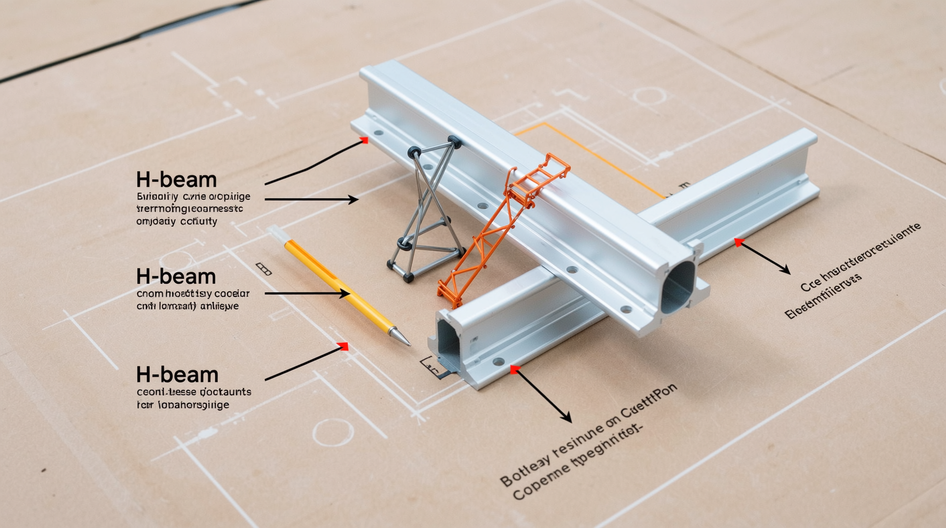 H형강과 C형강에 대한 자주 묻는 질문 요약 인포그래픽