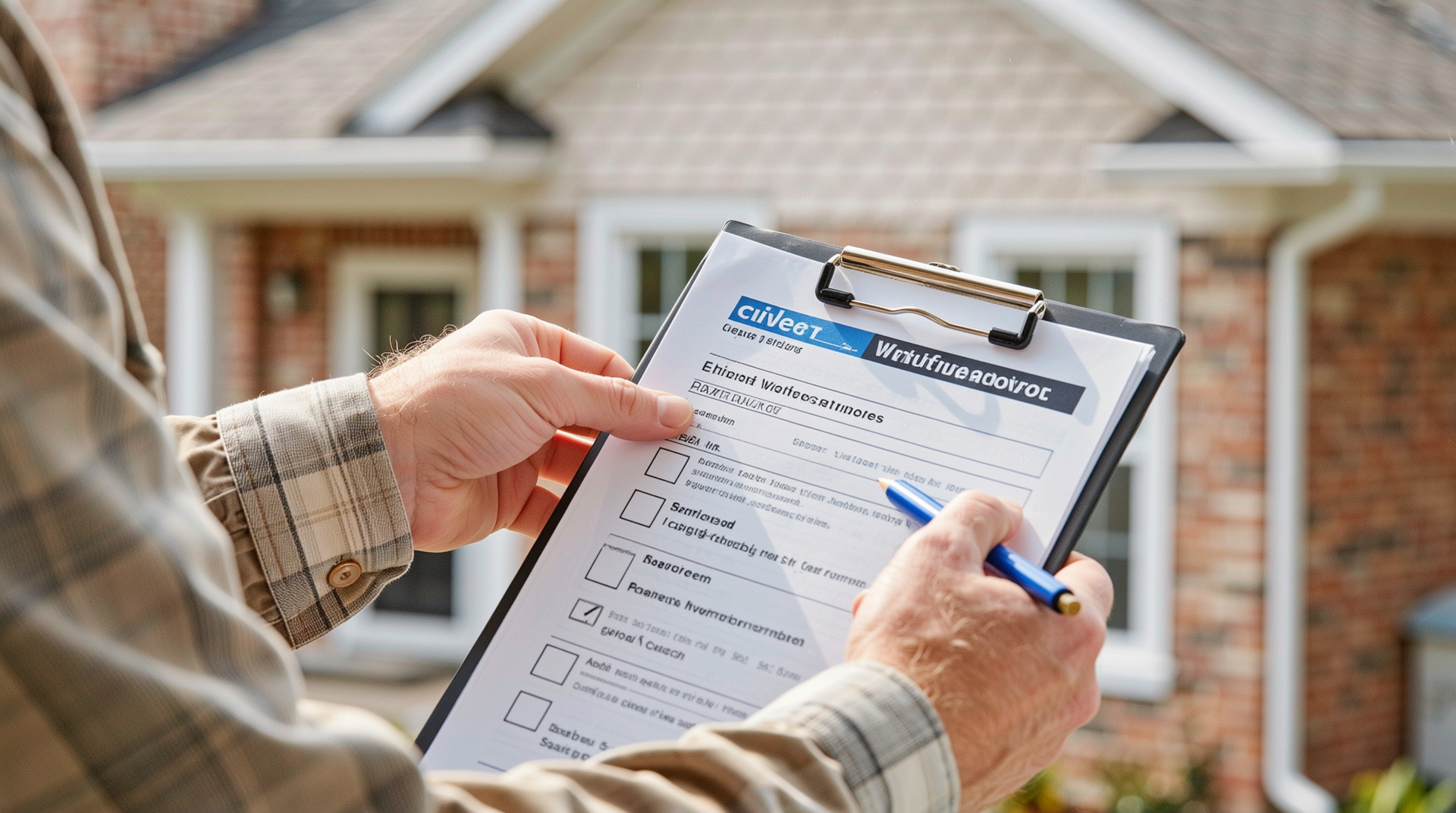 방수 시공 견적 문의 시 확인해야 할 필수 사항을 점검하는 모습