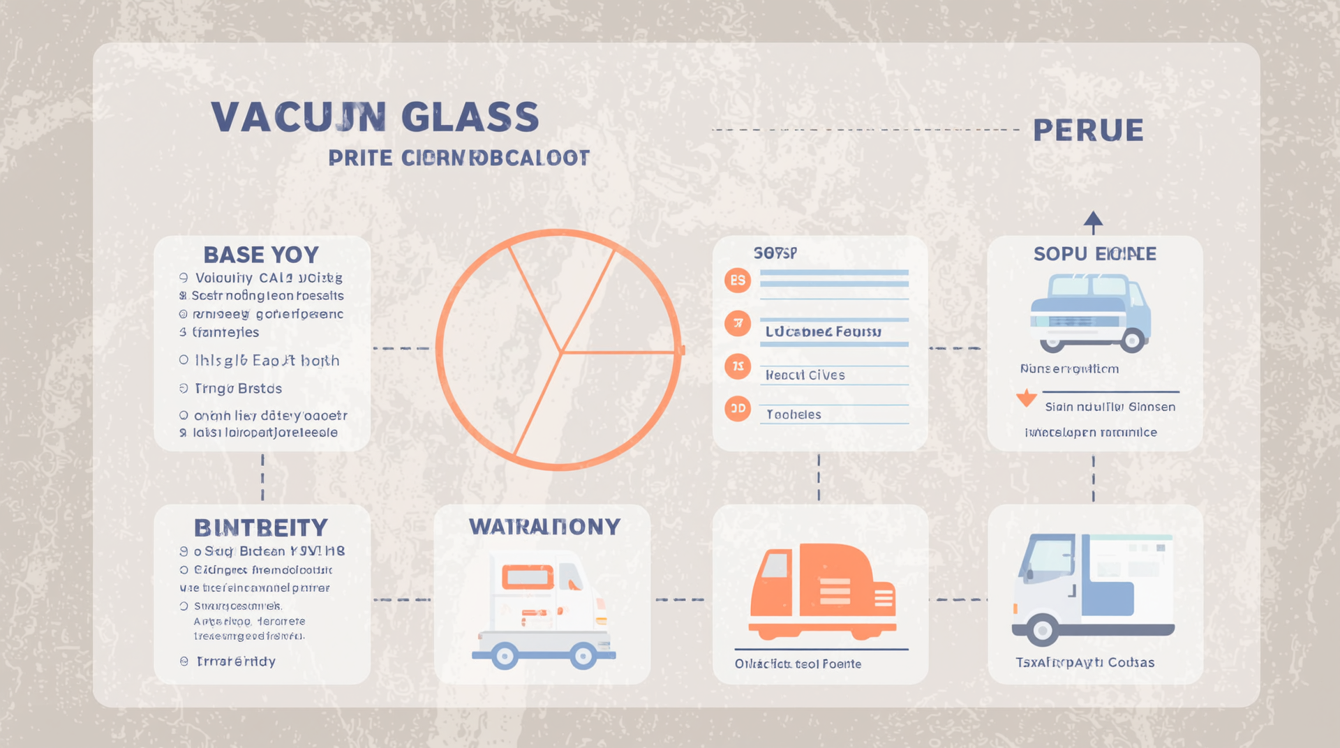 진공유리 가격 비교 시 확인해야 할 6가지 핵심 항목을 체크리스트로 표현한 인포그래픽