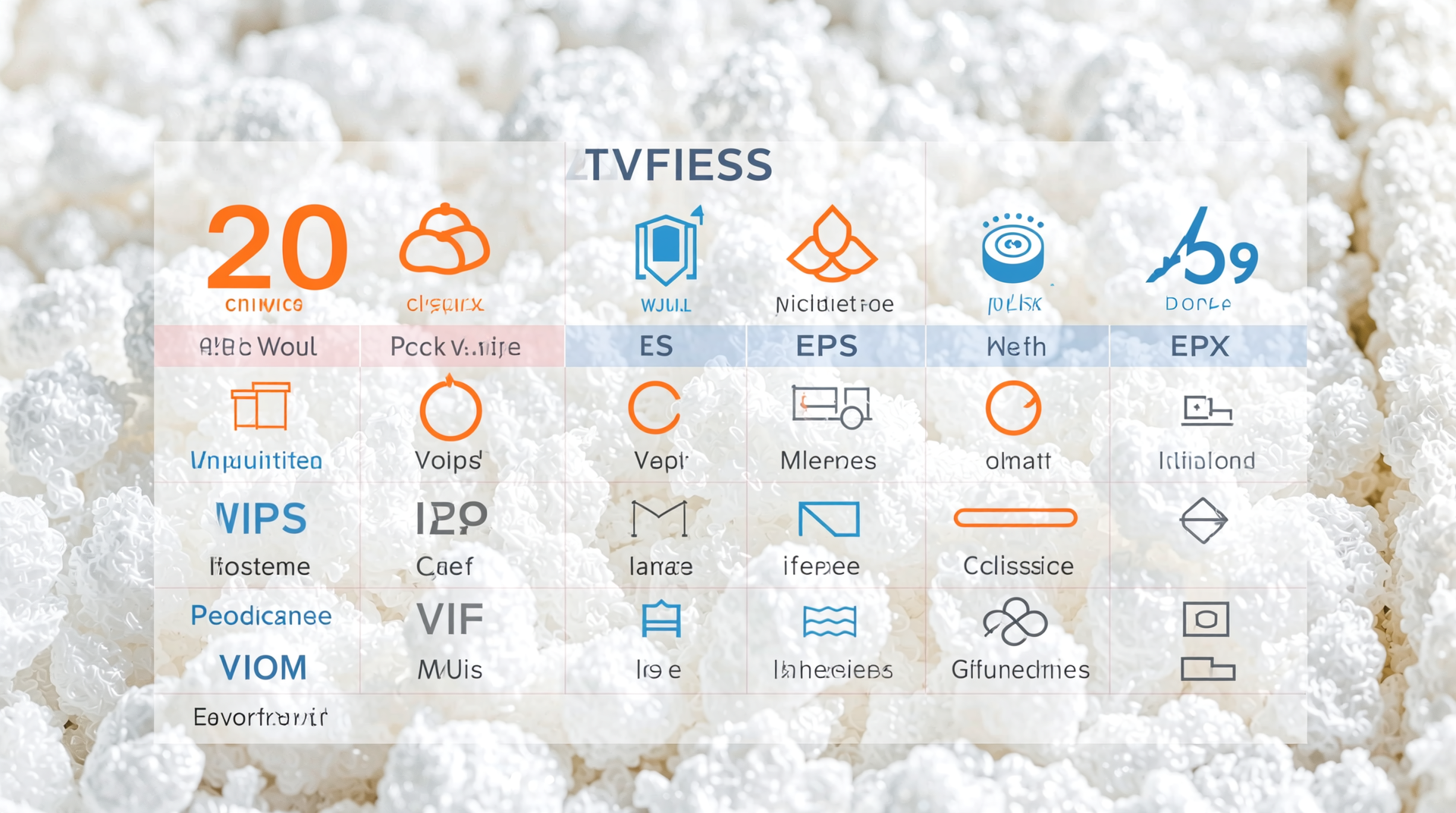 2025년 대표 단열재 종류 및 주요 특성 비교 인포그래픽