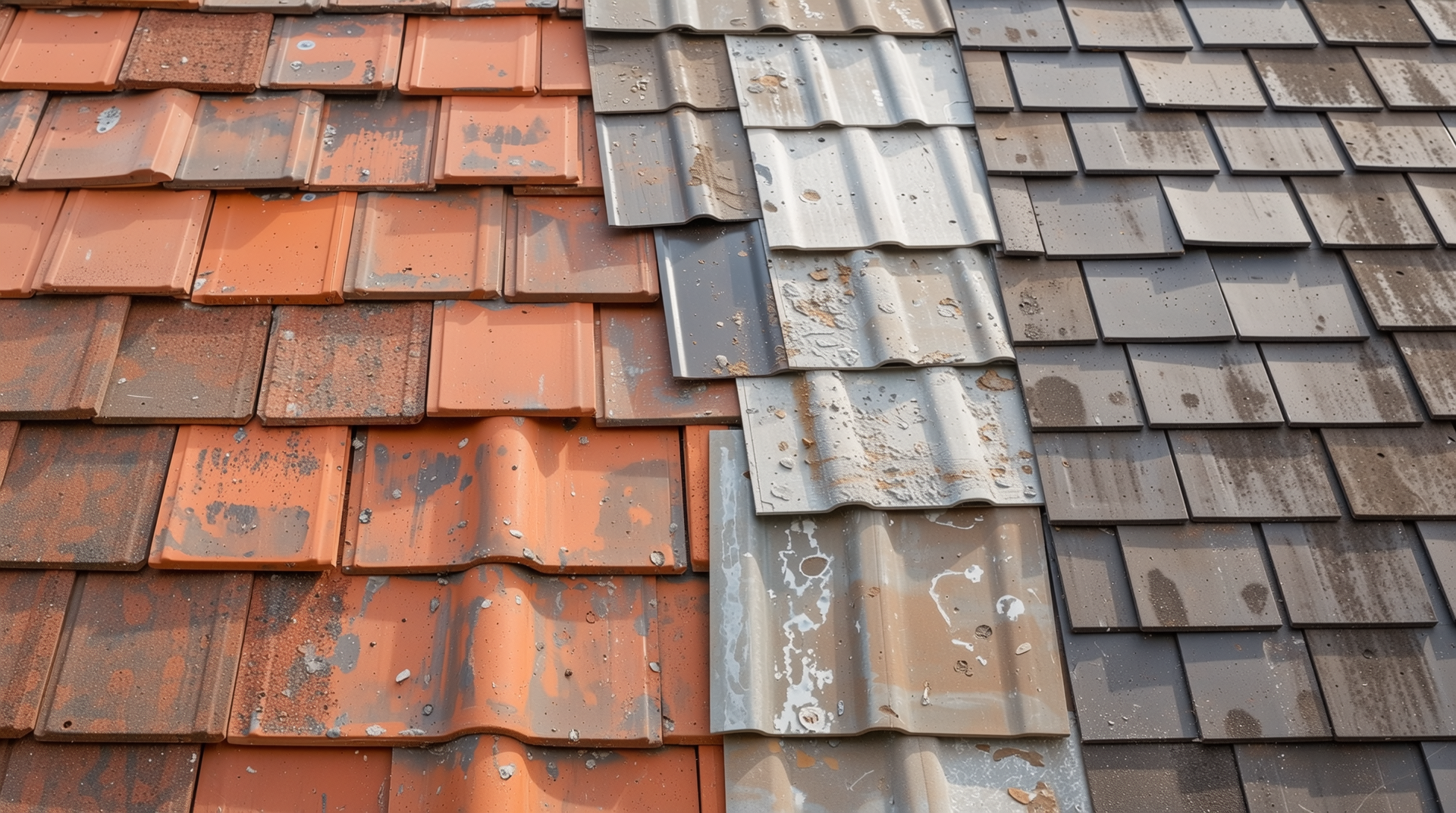 전원주택 지붕재 다양한 재료 종류의 선명한 모습