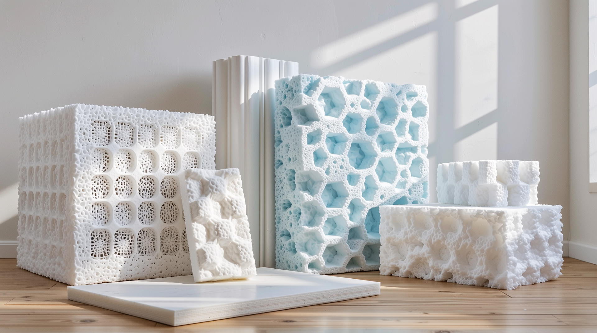 2025년 혁신 신제품 나노에어로겔 복합 단열재와 친환경 XPS PIR 소재 이미지