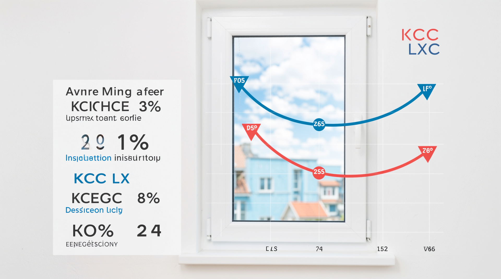 KCC, LX, 현대 브랜드의 창호 가격과 단열 등급, 디자인 및 AS 품질 비교를 보여주는 이미지