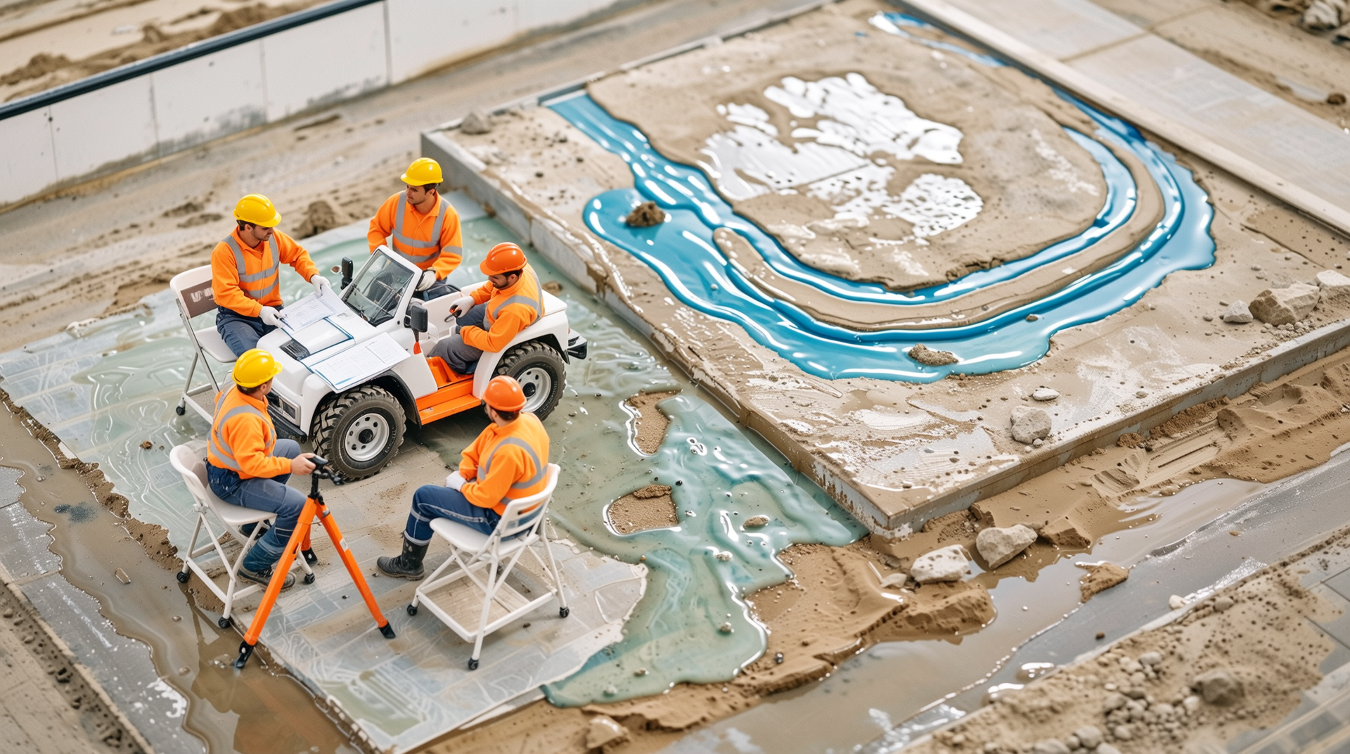 방수 시공 비용 절감 방법과 팁을 시각적으로 표현한 이미지