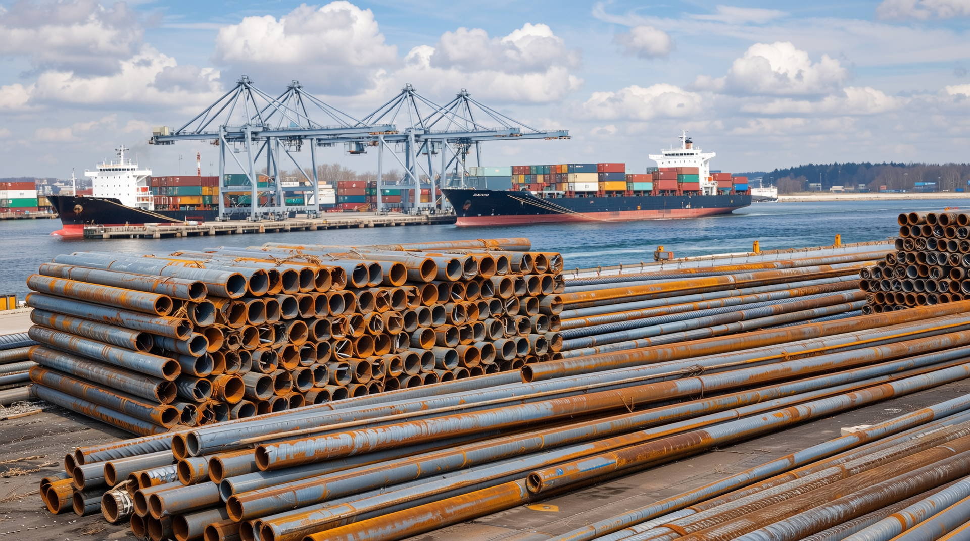 계절성 수요 증가와 물류 공급망 장애로 인한 철강재 단기 가격 변동 모습