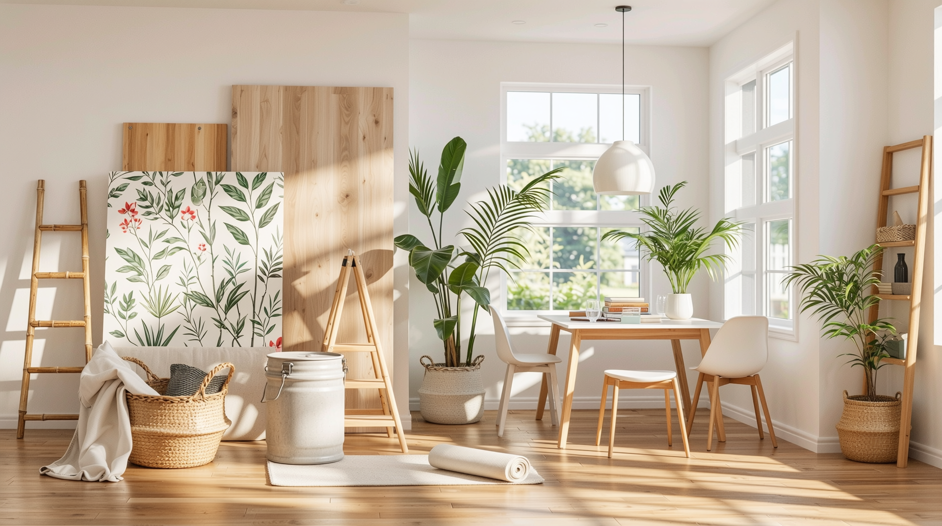 내구성 비용 디자인 친환경성 시공 난이도별로 정리된 다양한 리모델링 자재들